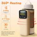 Portable Baby Bottle Warmer with Night Light