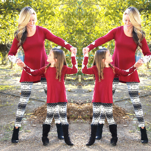 Mother Daughter Clothes 2018 Halloween Pants